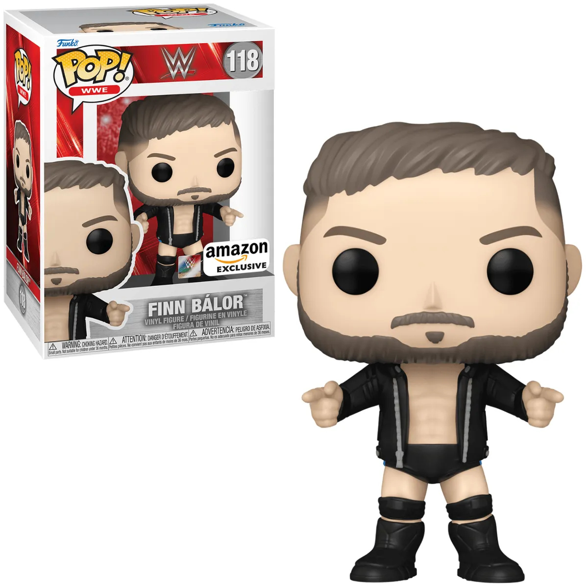 FUNKO - Funko Pop Finn Balor - WWE Lucha Libre Balor Club Exc Amazon