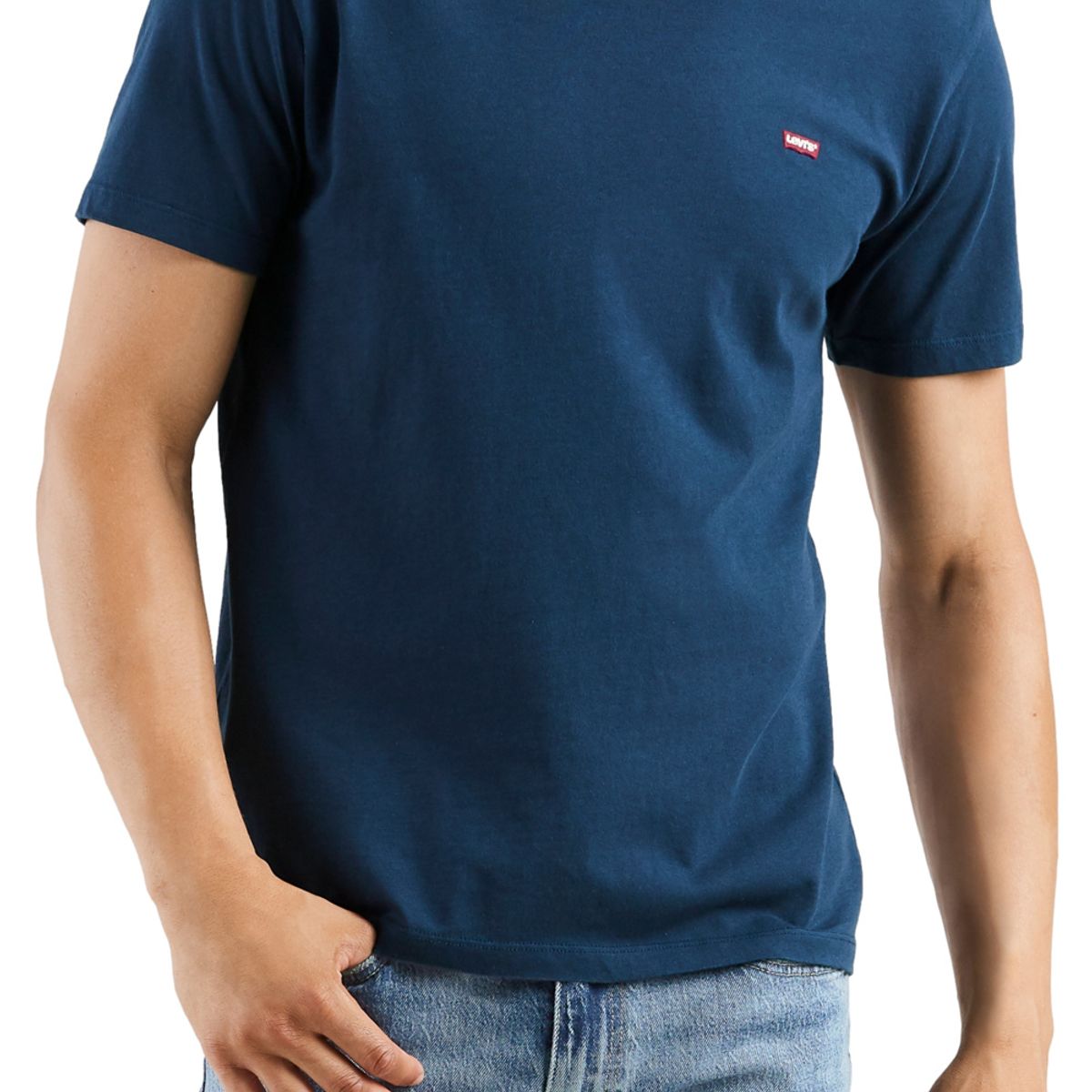 LEVIS - Polo Hombre Mini Logo Azul Levis