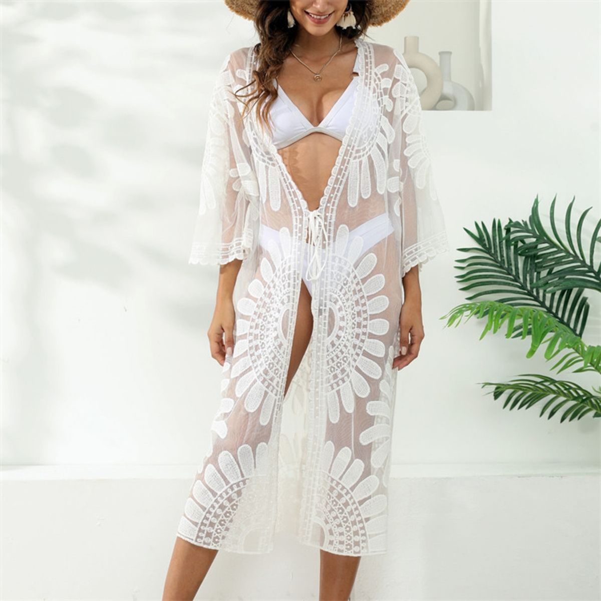 GENERICO - Salida De Playa Para Mujer 100% Calidad