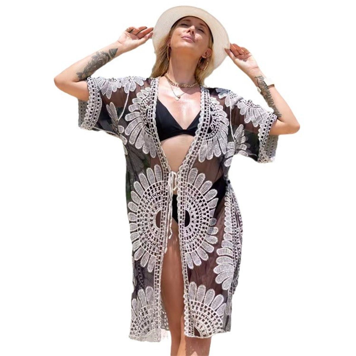 GENERICO - Salida De Playa Para Mujer 100% Calidad