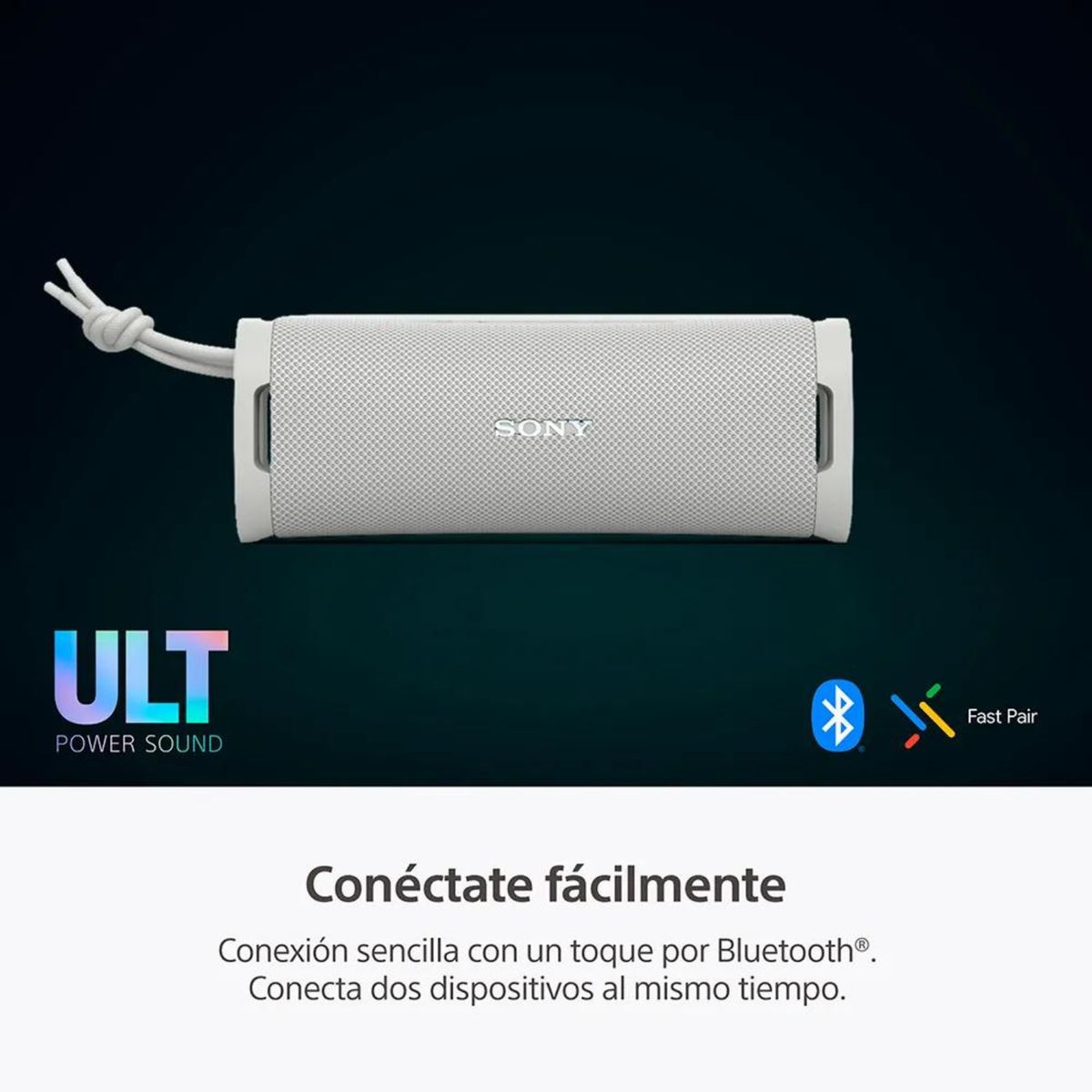 SONY - Parlante Sony ULT Field 1 Altavoz portátil inalámbrico - BLANCO