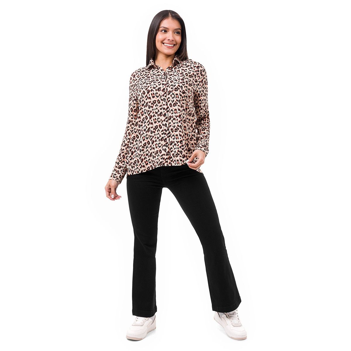 PIONIER - Blusas Popelina Mujer Kyrsi Pionier