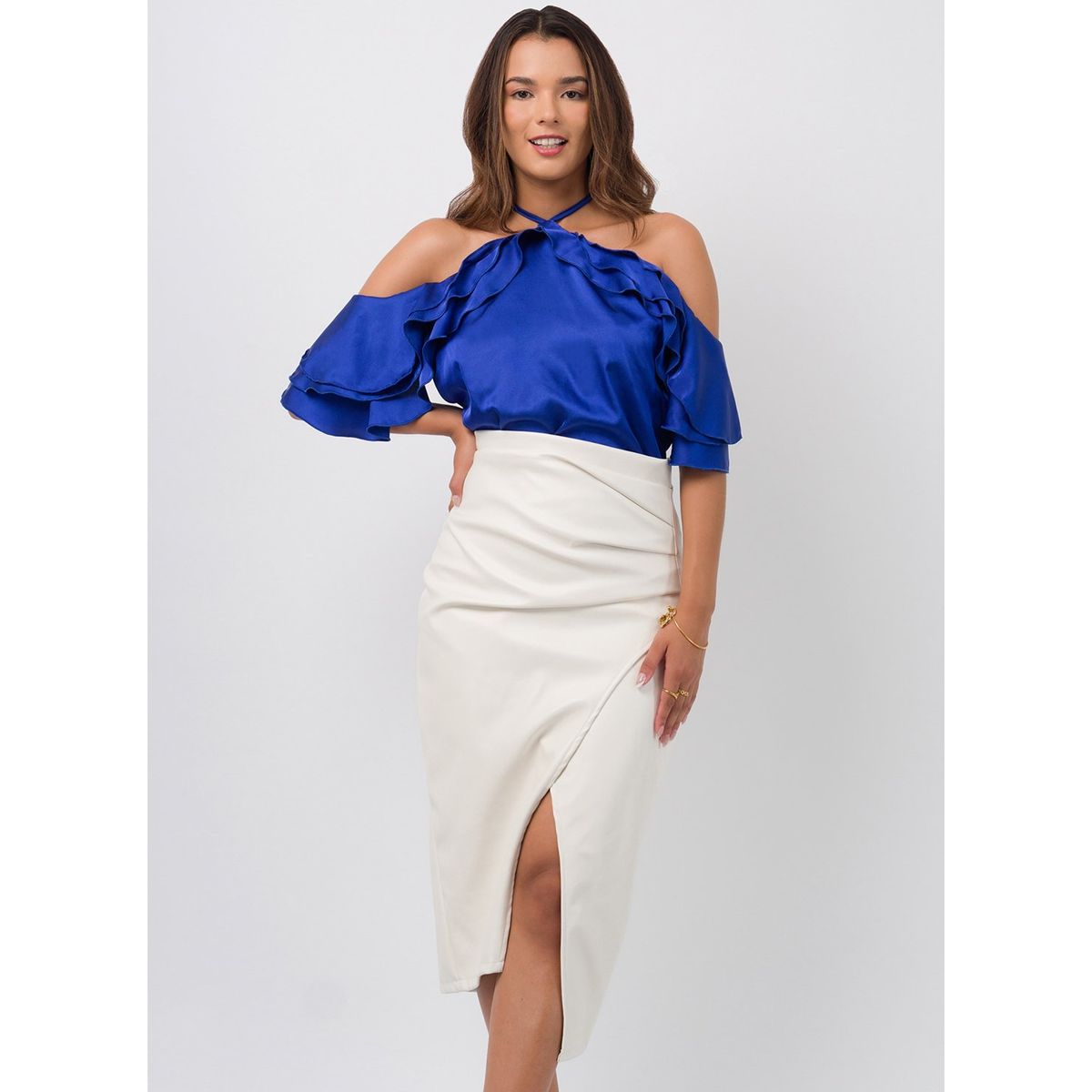 DOLCATTA - Falda Thaís - White Color - Dolcatta