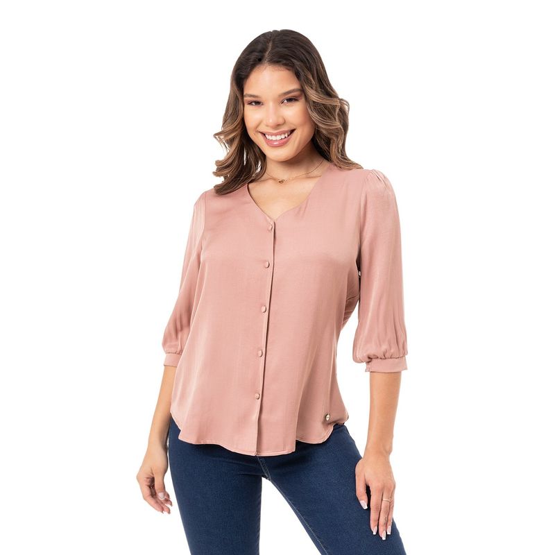 PIONIER - Blusas Saten Mujer Yosselin Pionier