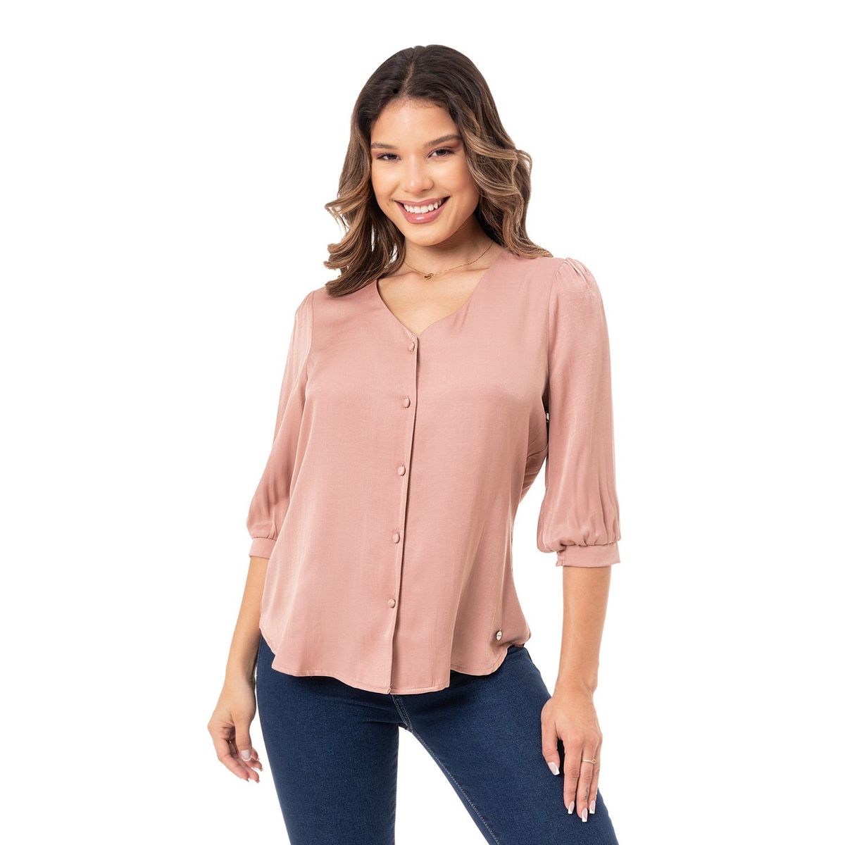 PIONIER - Blusas Saten Mujer Yosselin Pionier