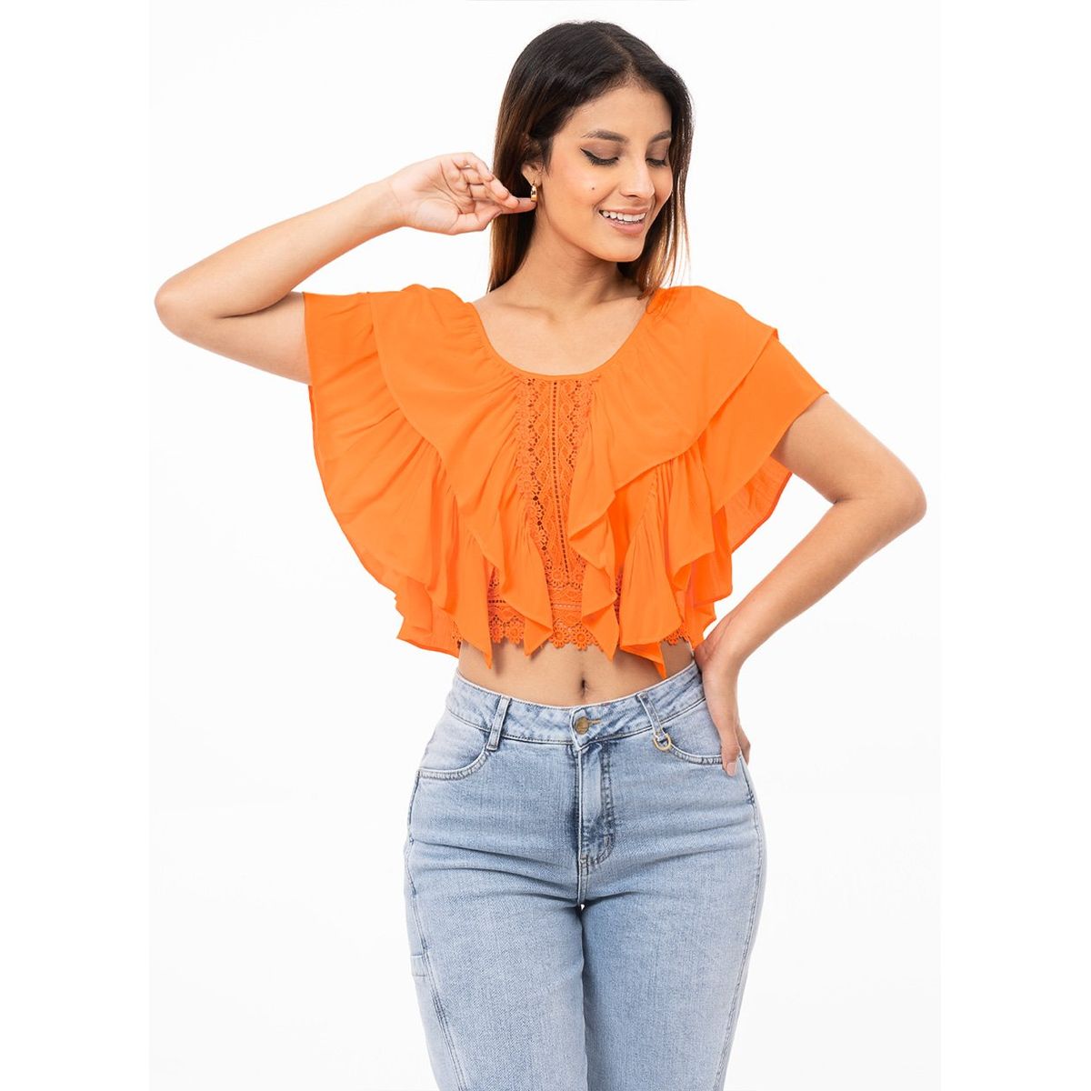 GOCCOS - Blusas Brodery Mujer Tristana Goccos