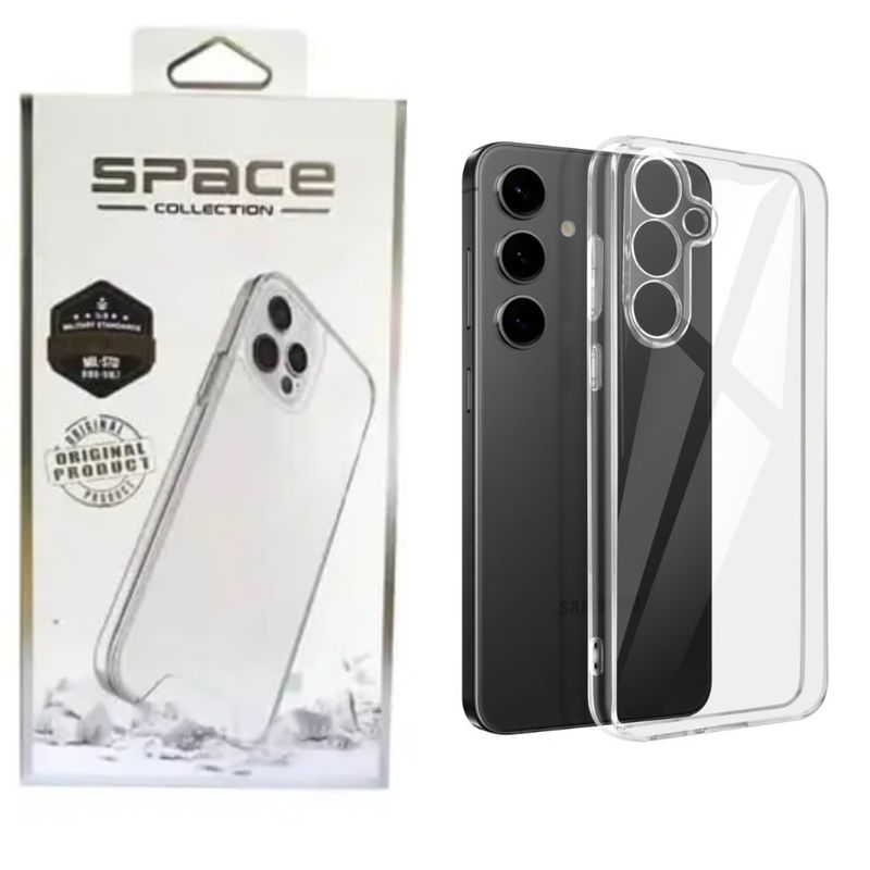 SPACE - CASE SPACE TRANSPARENTE  PARA SAMSUNG A15