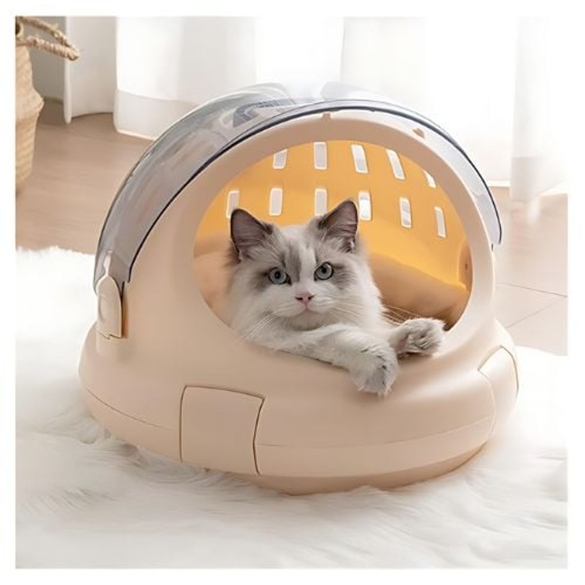 RIMAX - Transportador de Mascotas Capsula Portatil Chic