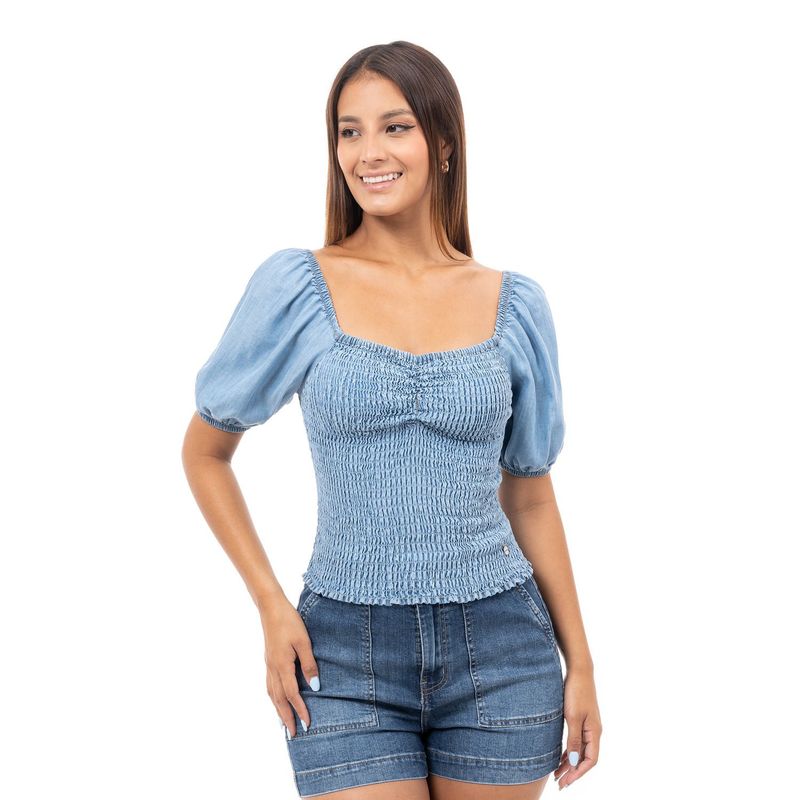 PIONIER - Blusas Denim Mujer Cirel Pionier