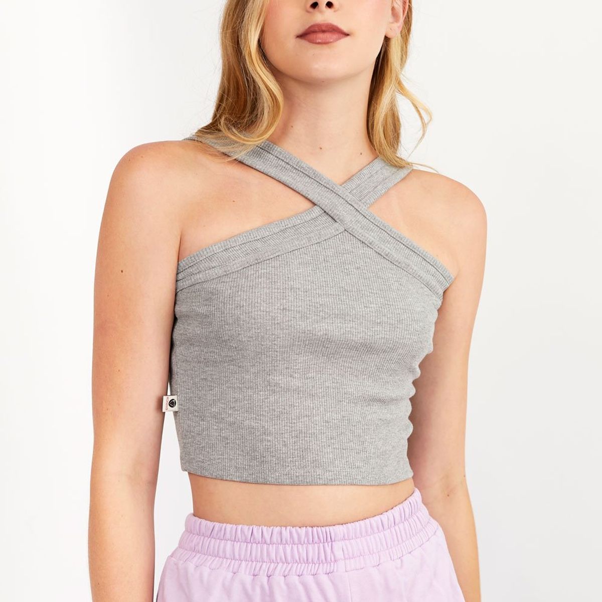 KONING - Top Rib Algodón para Mujer