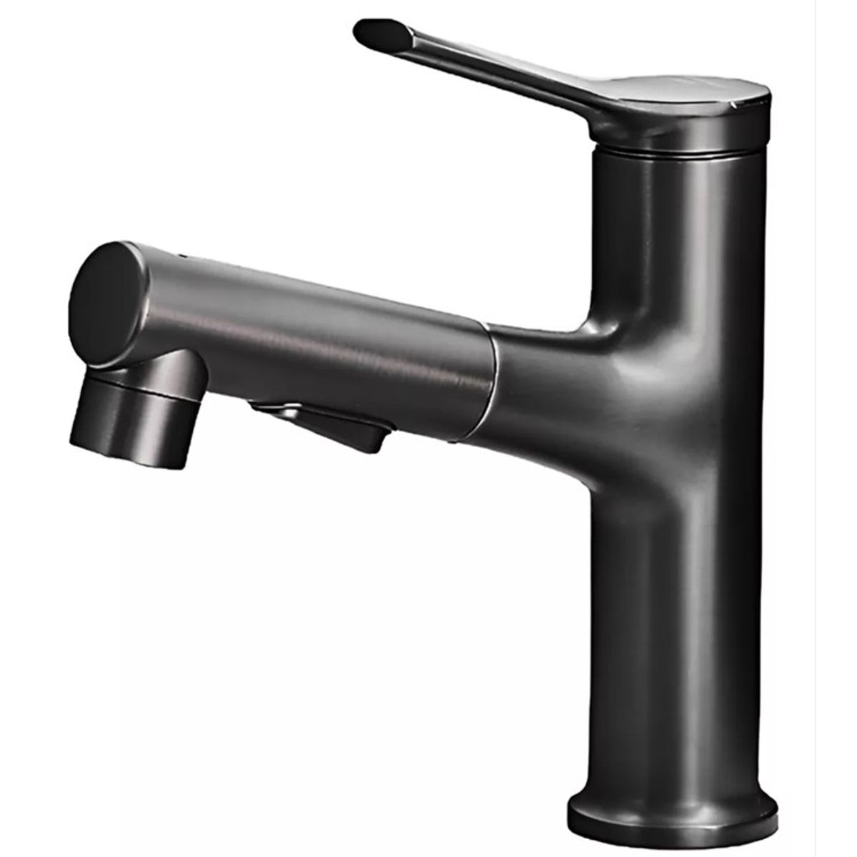 PGW - Grifo Premium moderno extraíble - FrioCaliente- Retractil - Para cocina - Negro