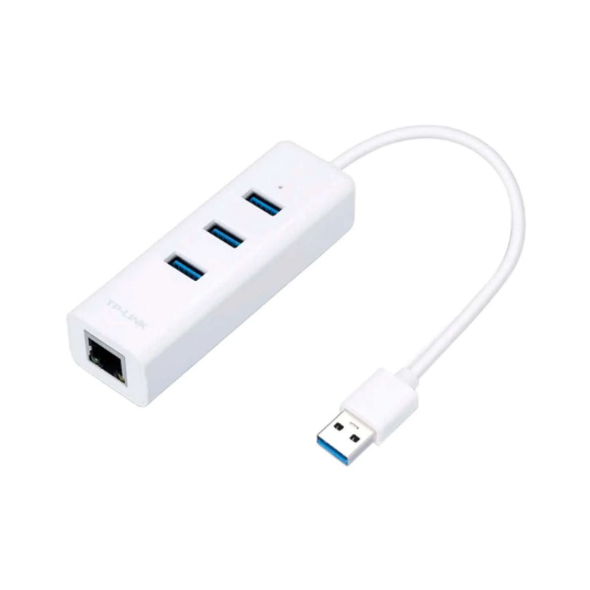 TP LINK - Adaptador USB 2 en 1con Hub de 3 Puertos USB 3.0 y Adaptador