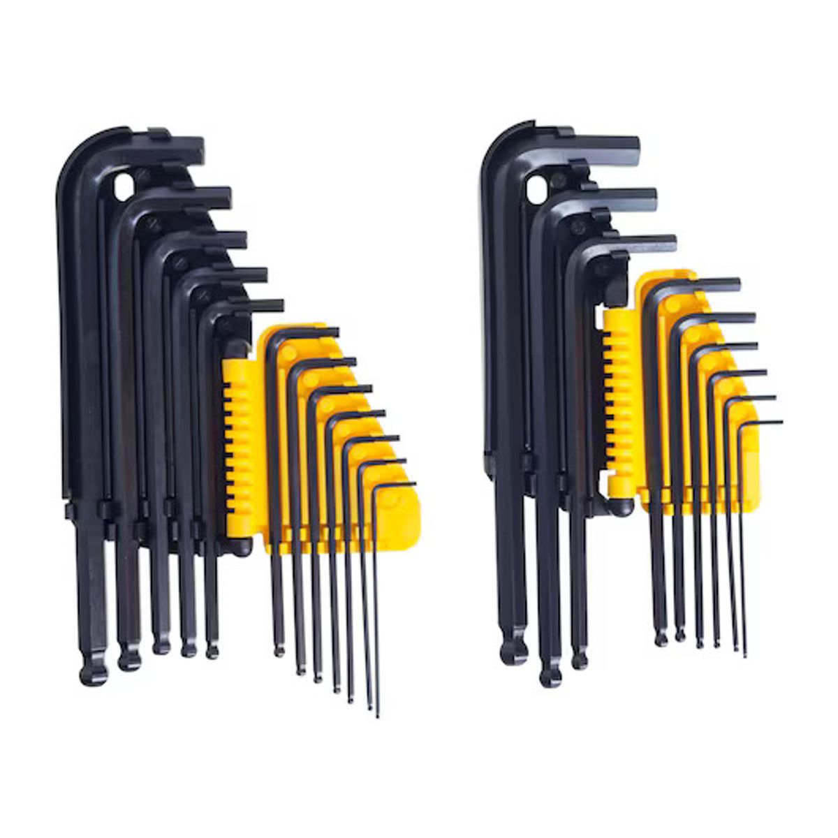 STANLEY - Juego de 21 Llaves Hexagonales Largas en Milímetros y Pulgadas Stanley