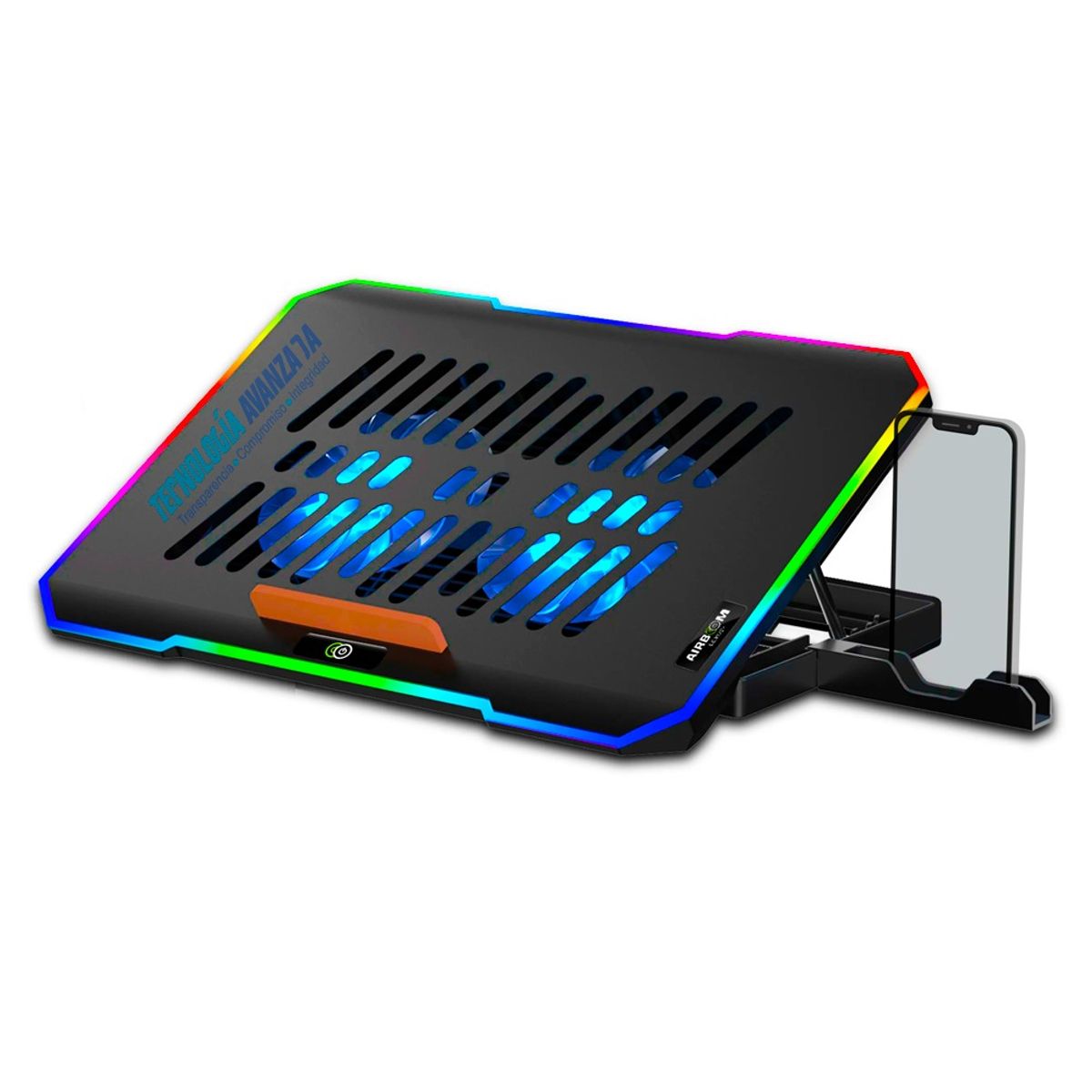 AIRBOOM - Cooler Laptop Gamer Lexus 9 A 17' 5 Niveles Con Base Celular