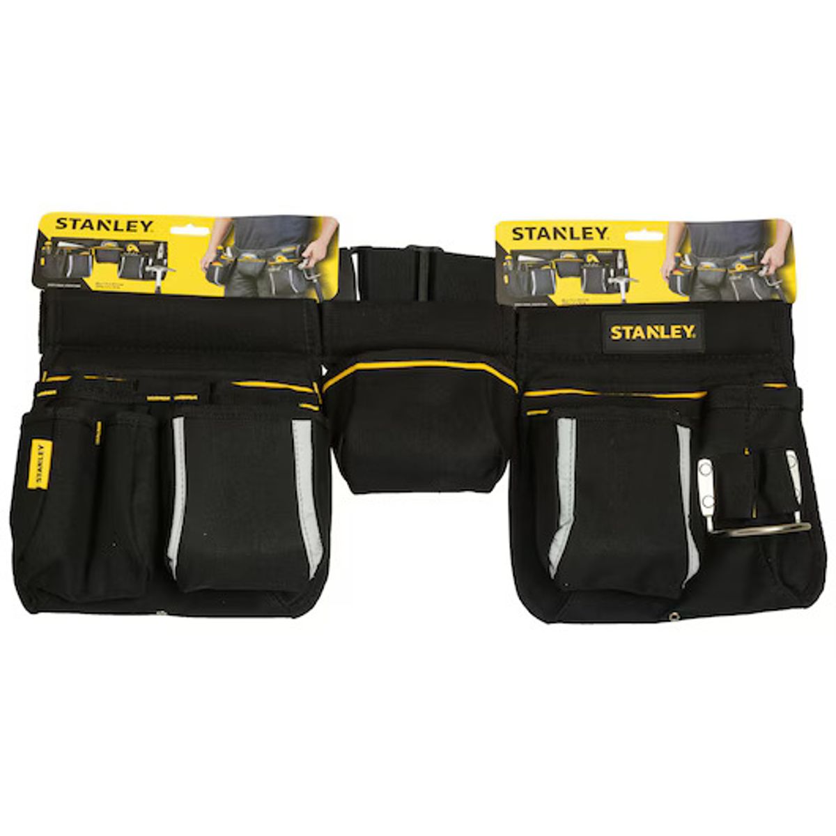 STANLEY - Cinturón Porta Herramientas 11 Bolsillos Stanley
