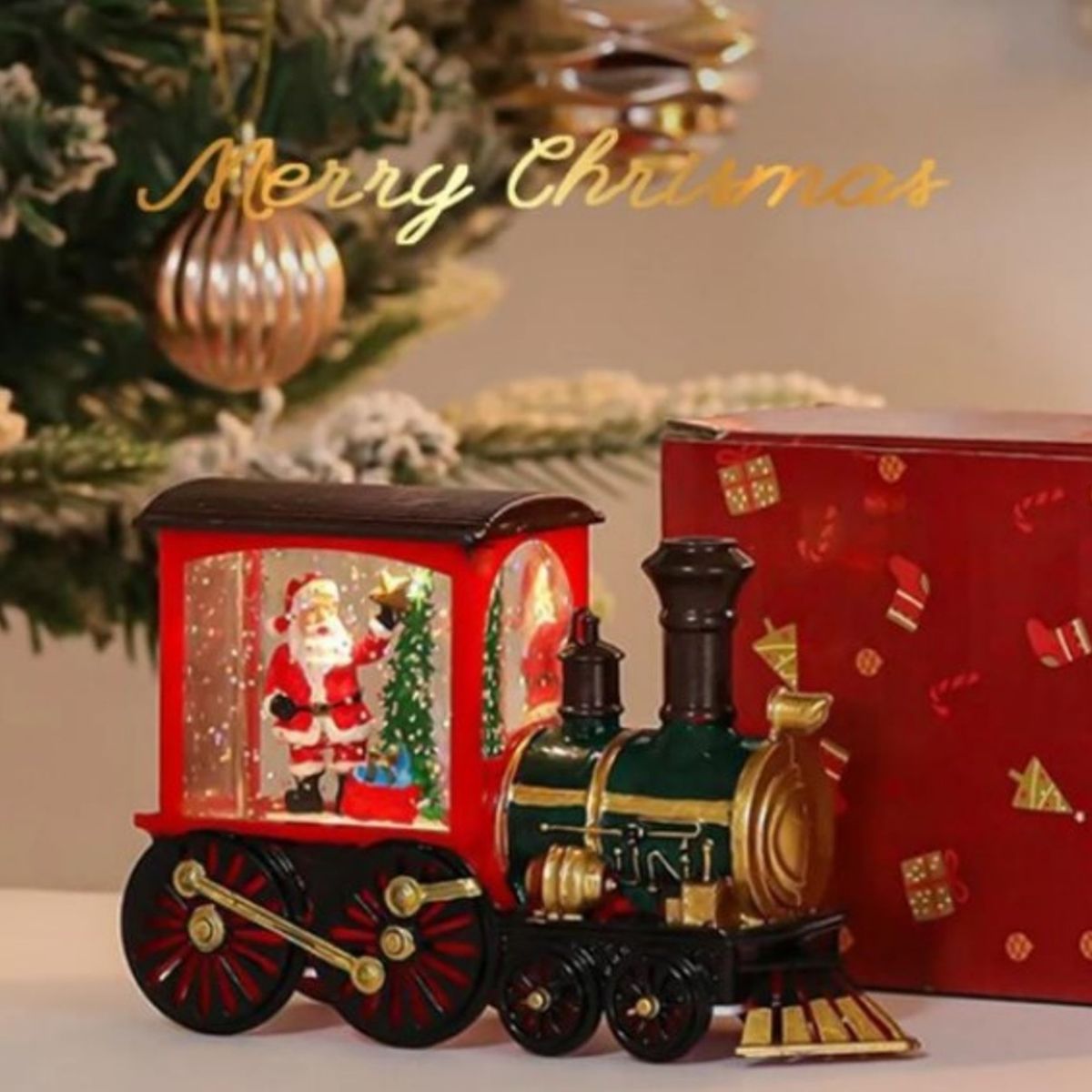 GENERICO - TREN NAVIDEÑO MUSICAL Y CON LUZ A1