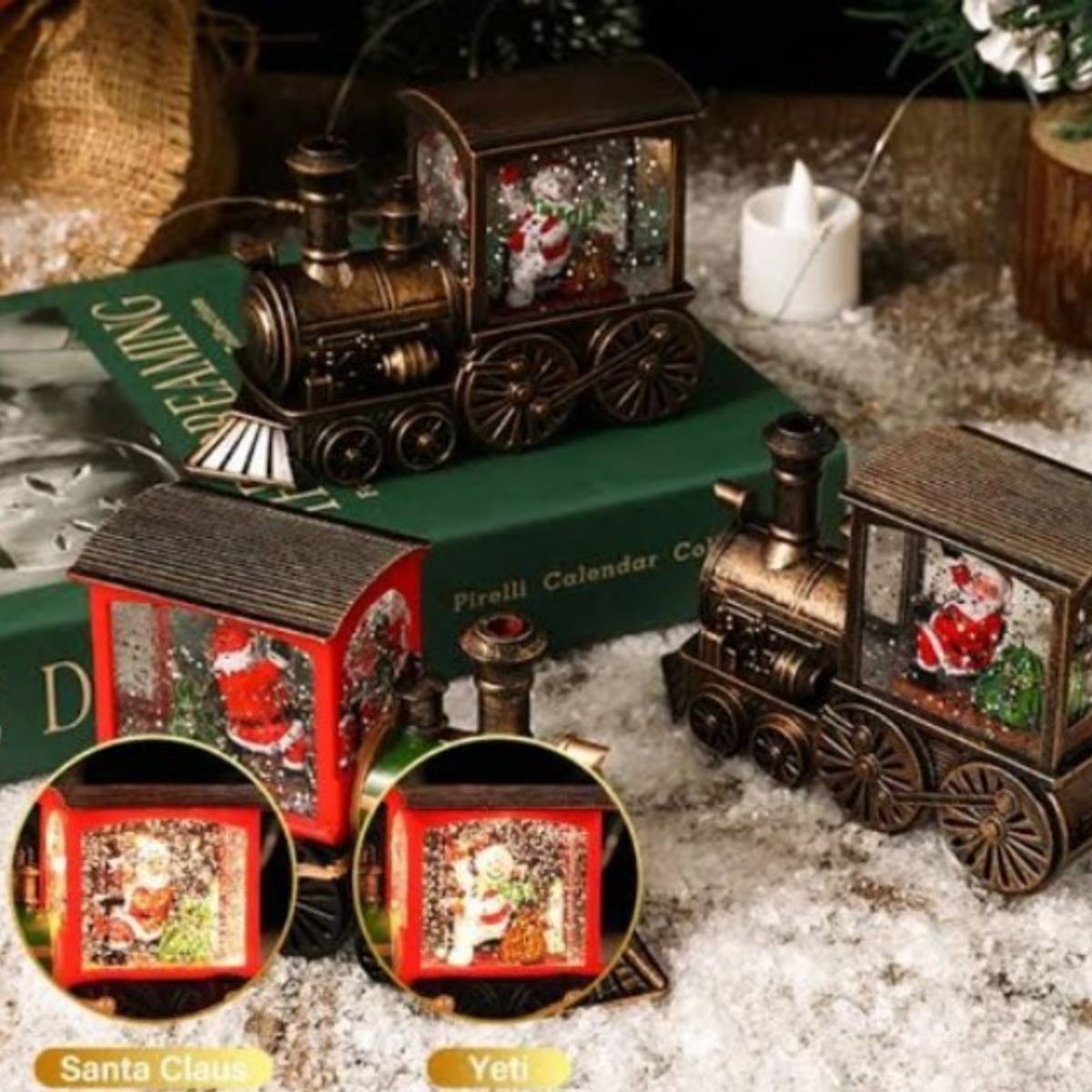 GENERICO - TREN NAVIDEÑO MUSICAL Y CON LUZ A1