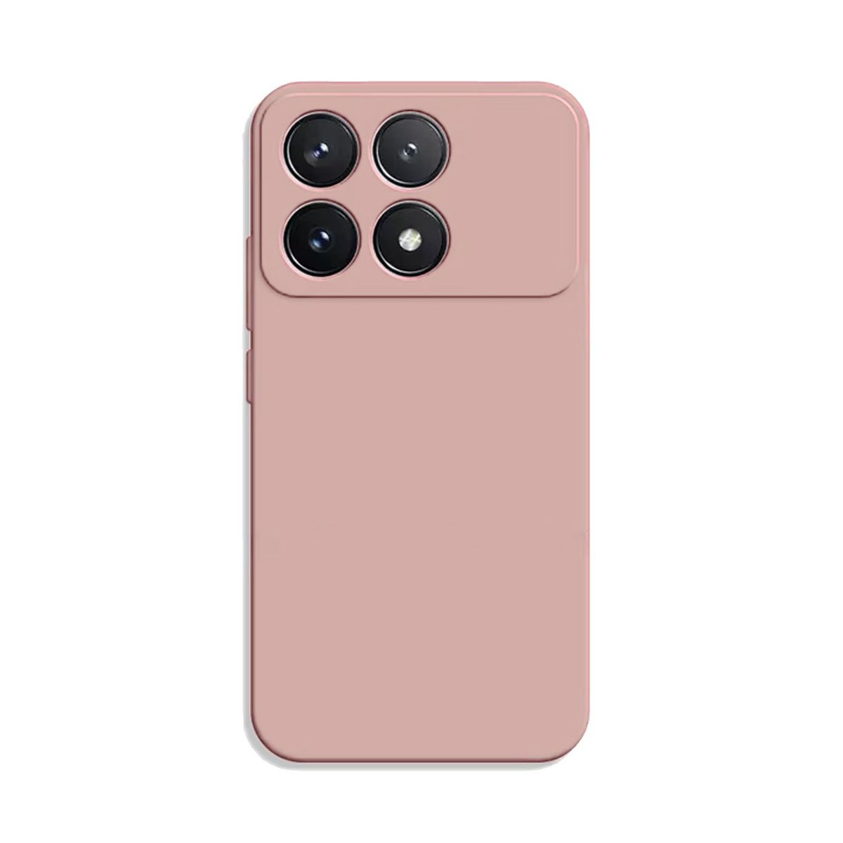 GENERICO - Funda Protector Case POCO F6 PRO - GAMUZA ROSADO