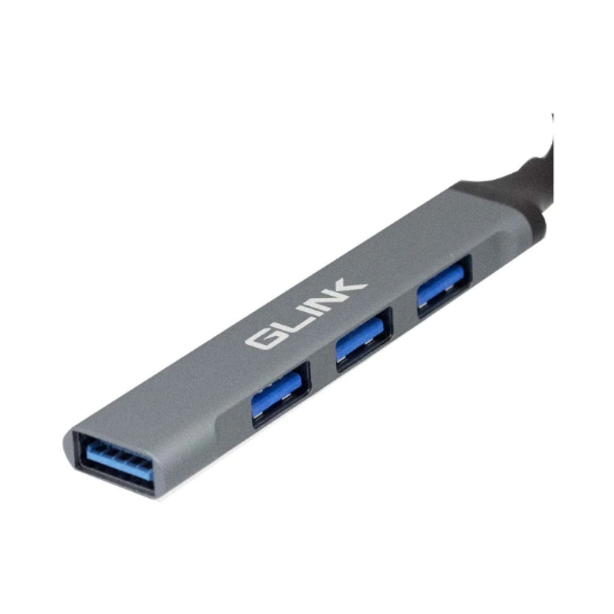 GENERICO - Hub 4 Puertos con Cable USB-C GL-T01 GLINK