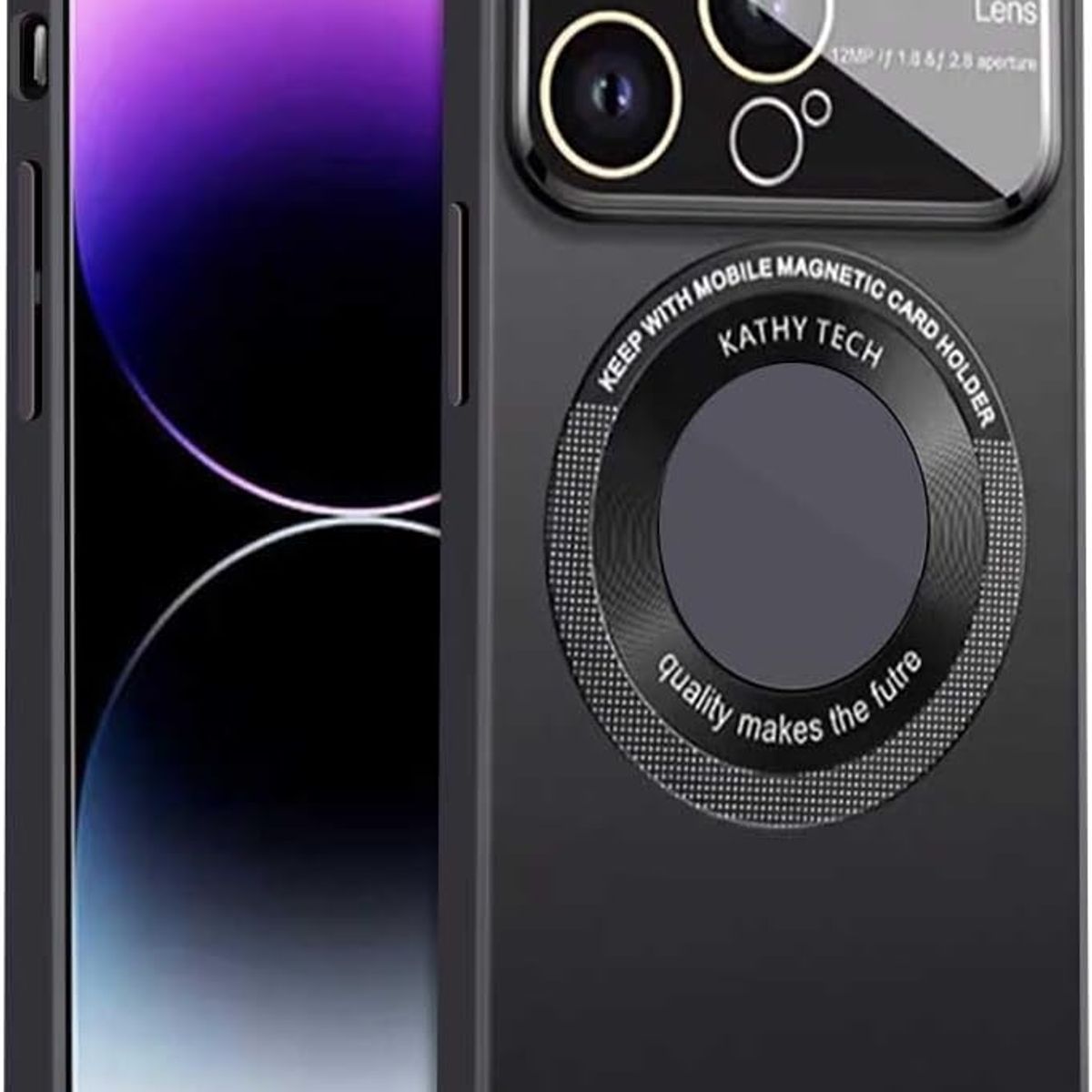 GENERICO - Carcasa iphone 13 pro max - Magsafe Negro