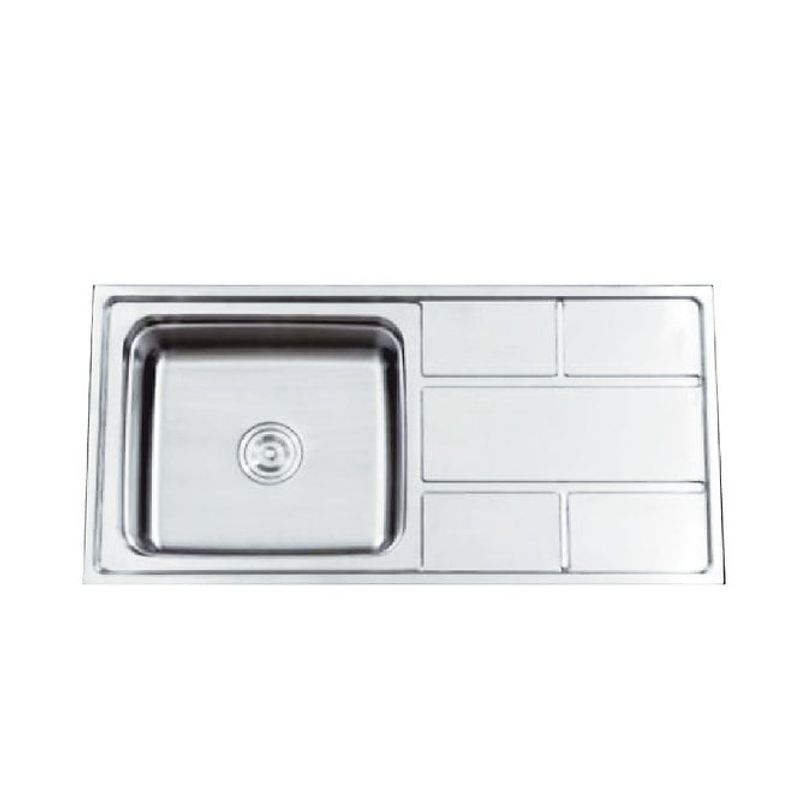 XM - LAVADERO DE COCINA ACERO CON ESCURRIDERO WLA10050D