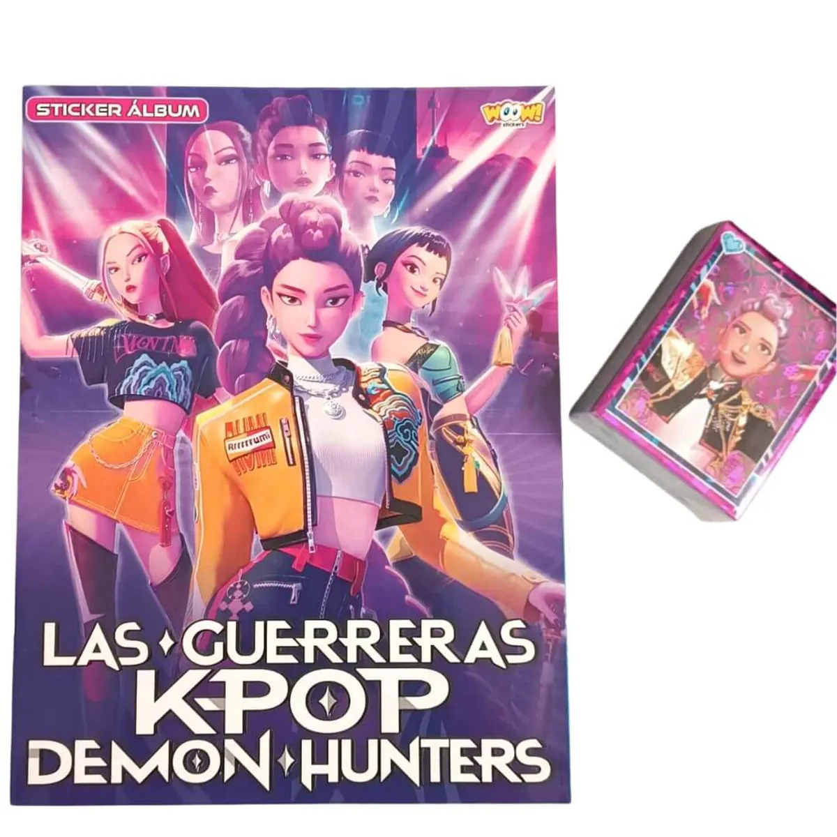 GENERICO - Album + Figuras Guerreras Kpop Demon Hunters