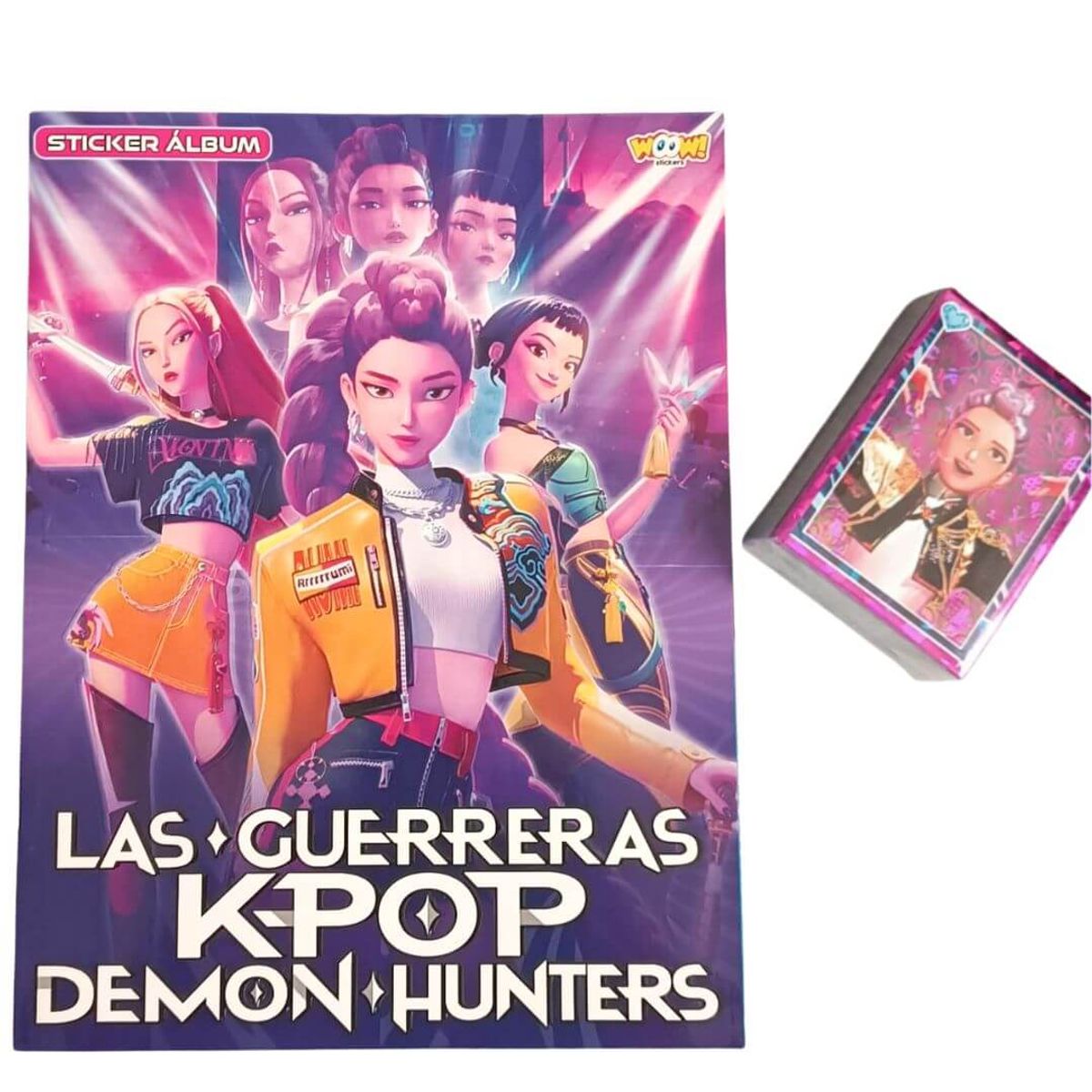 GENERICO - Album + Figuras Guerreras Kpop Demon Hunters