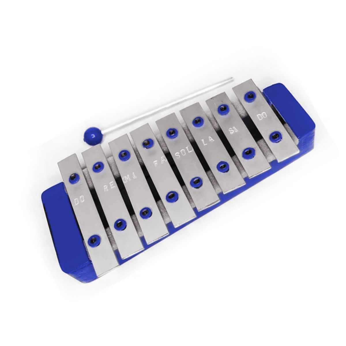 GENERICO - Xilofono Infantil 7 Notas Musicales Azul