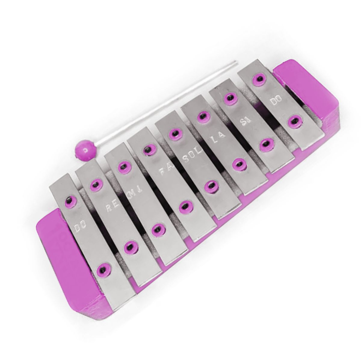 GENERICO - Xilofono Infantil 8 Notas Musicales Rosado