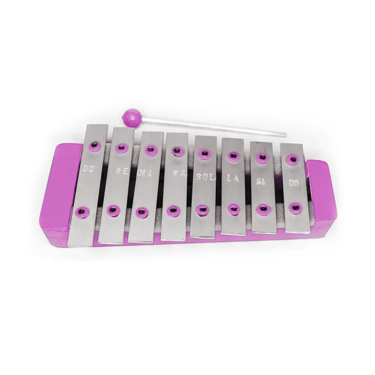 GENERICO - Xilofono Infantil 8 Notas Musicales Rosado