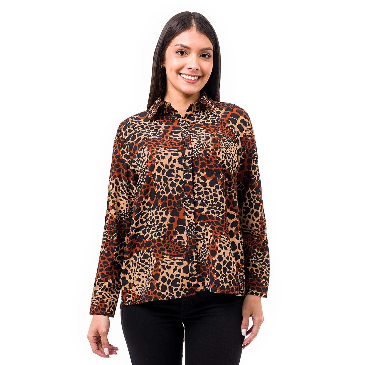 PIONIER - Blusas Popelina Mujer Kyrsi Pionier