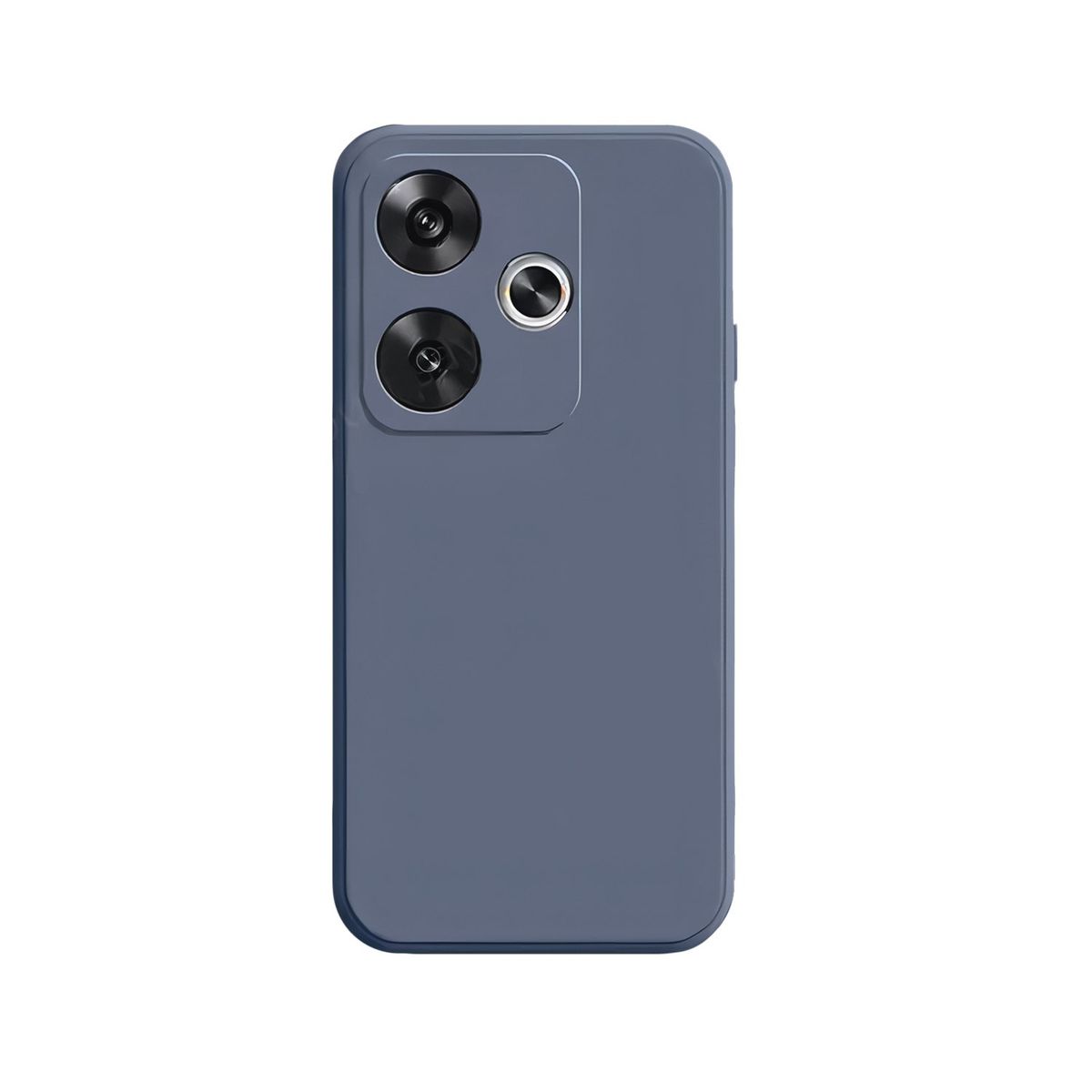 GENERICO - Funda Protector Case POCO F6 - GAMUZA GRIS LAVANDA