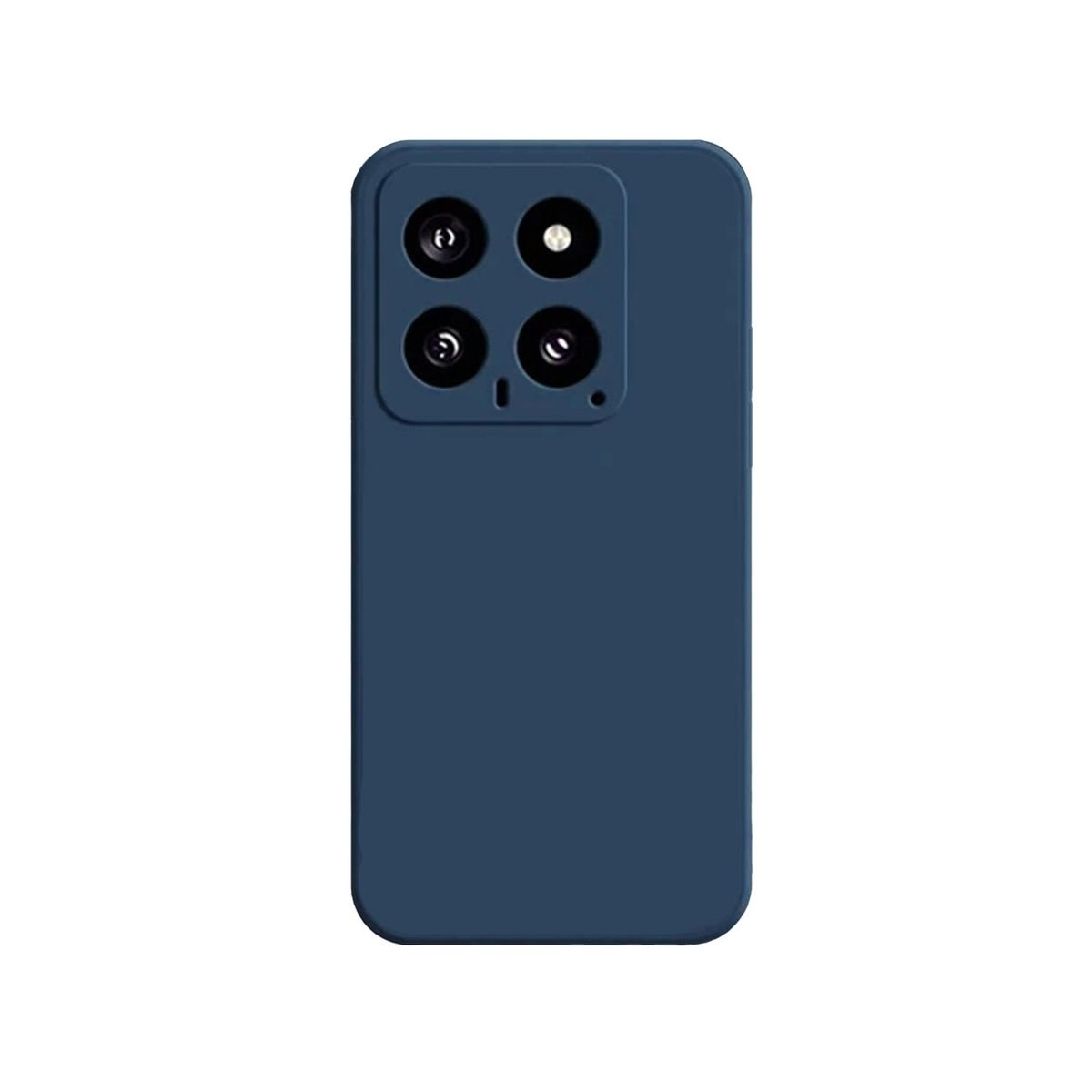 GENERICO - Funda Protector Case XIAOMI 14 - GAMUZA AZUL OSCURO