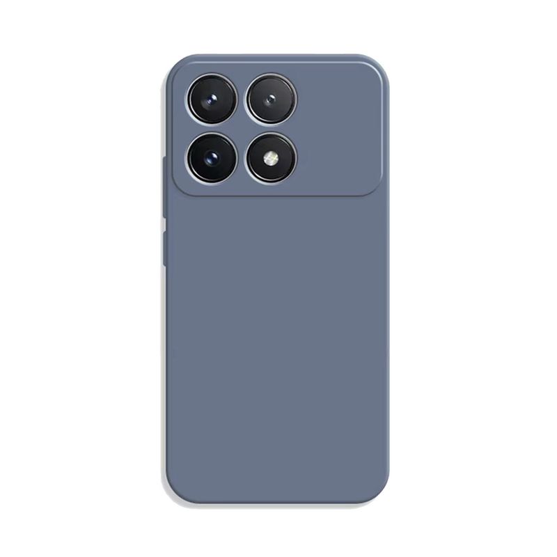 GENERICO - Funda Protector Case POCO F6 PRO - GAMUZA GRIS LAVANDA