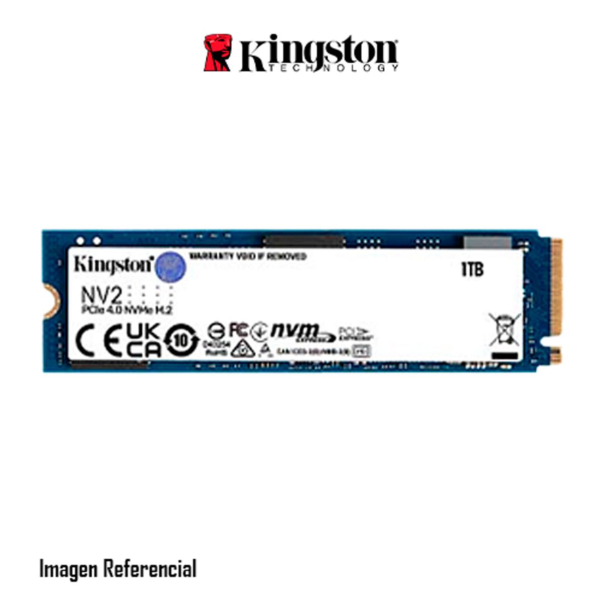 KINGSTON - SSD KINGSTON NV2 NVMe PCIe 40 1000GB M2 2280 PN SNV2S1000G