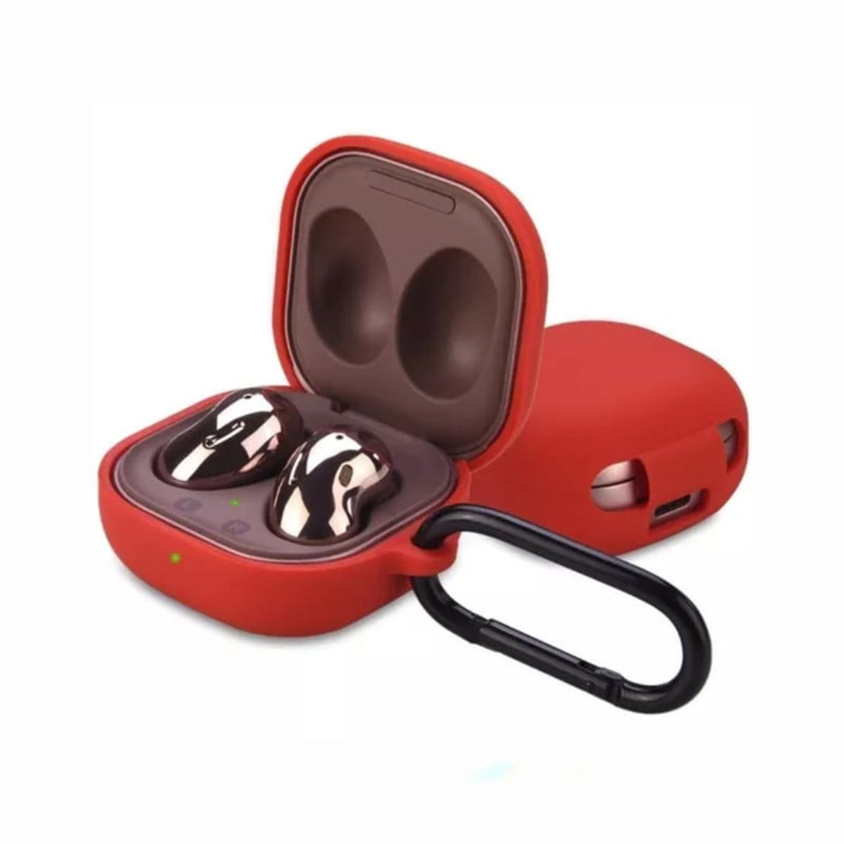 CASE - Funda de Silicona Para Samsung Buds Live - Rojo