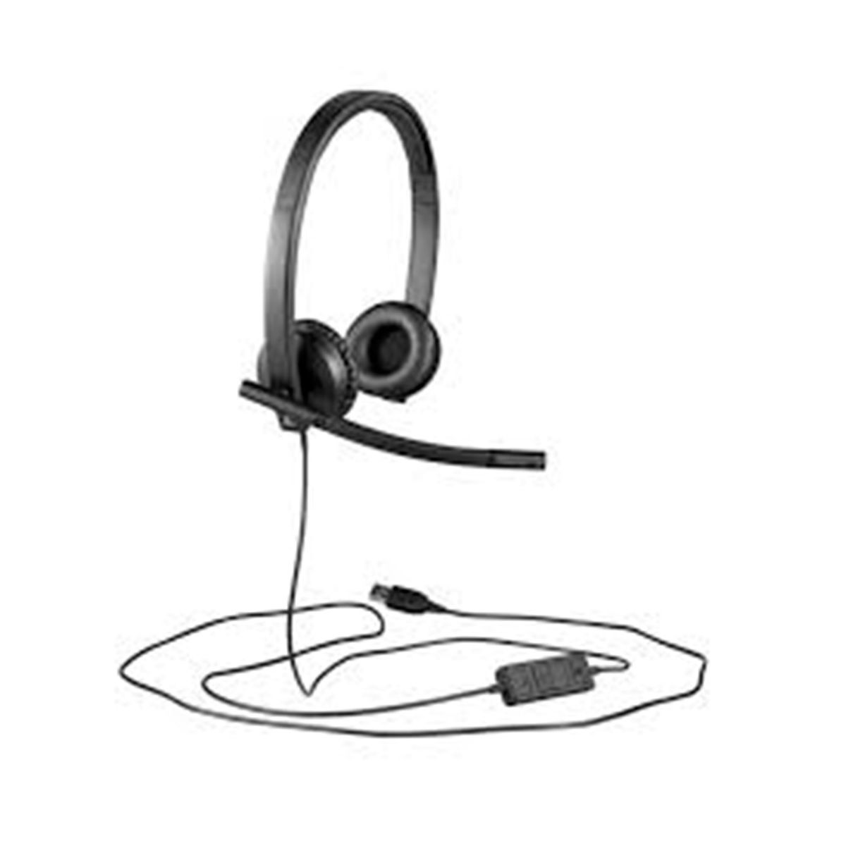 LOGITECH - AUDIFONOS LOGITECH B2B H570E USB ESTÉREO MICROF NEGRO P/N: 981-000574