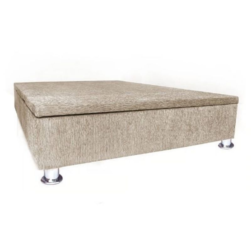 MUEBLES MACRUMO - Box Espacio Tarima reformado 2 Plz + Tela ALPHA (Color Beige)