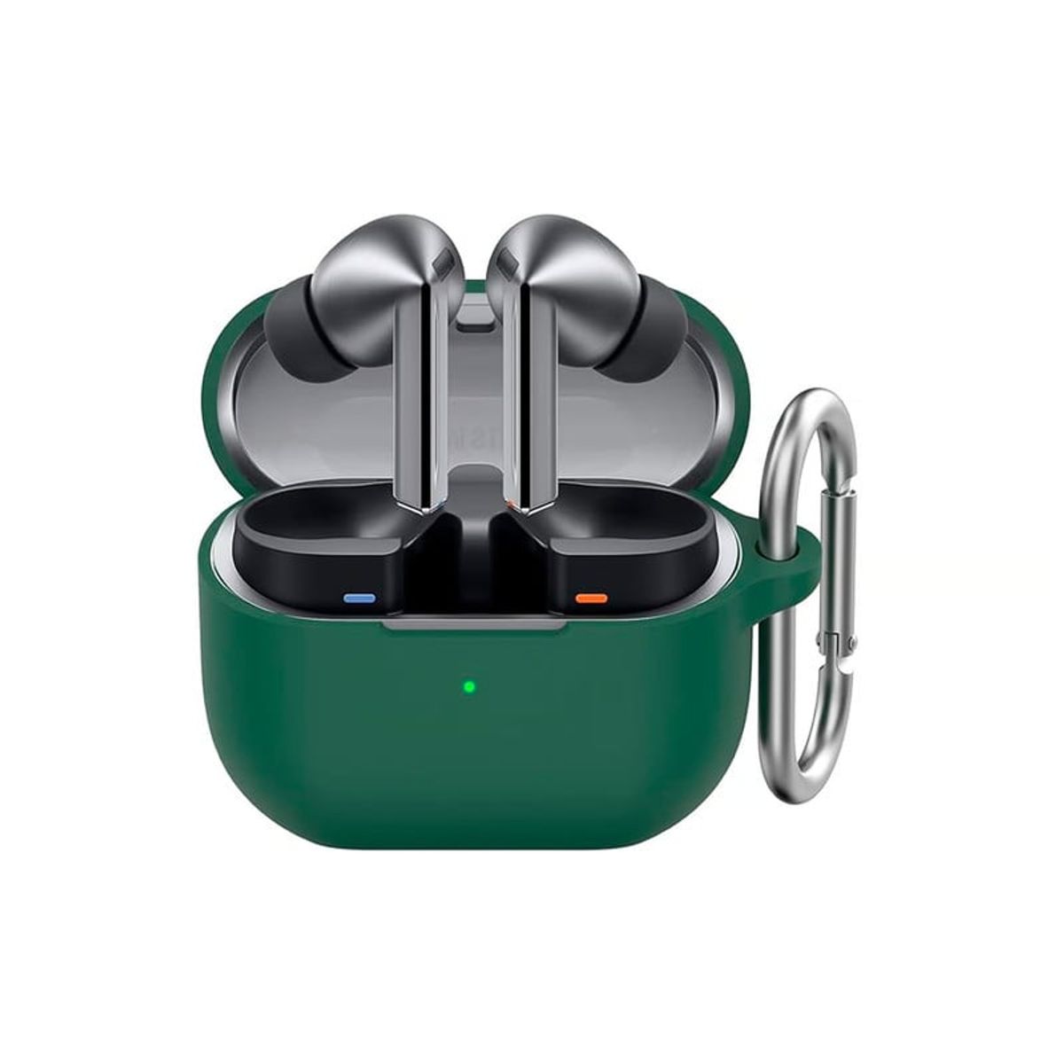 CASE - Funda de Silicona Para Samsung Buds 3 Pro - Verde