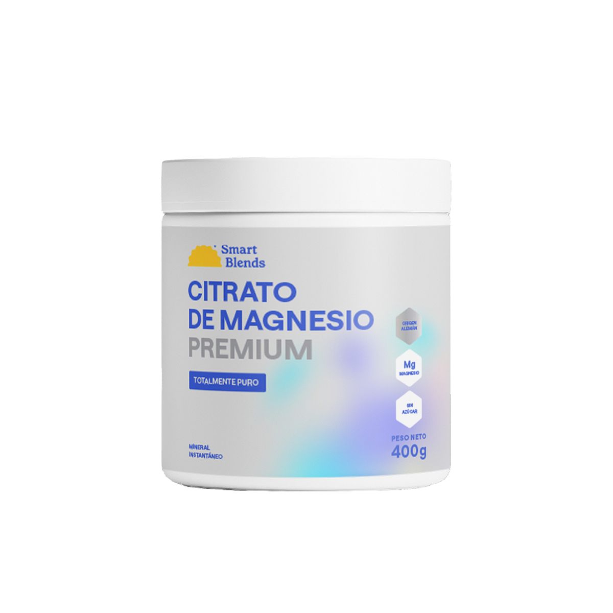 GENERICO - Citrato De Magnesio Smart Blends Premium 400 G Instantáneo