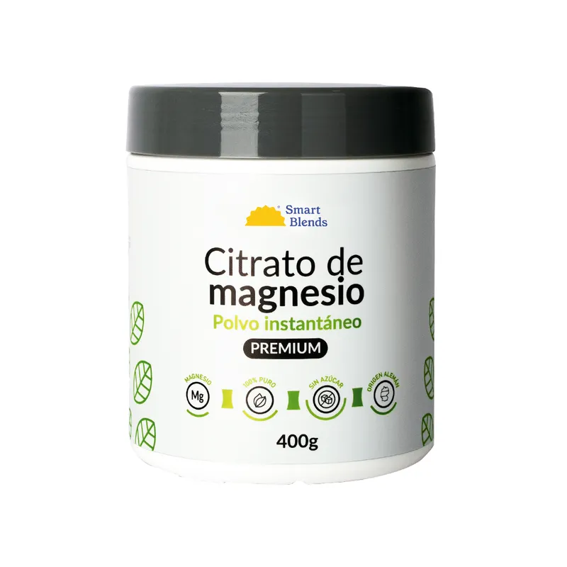 GENERICO - Citrato De Magnesio Smart Blends Premium 400 G Instantáneo