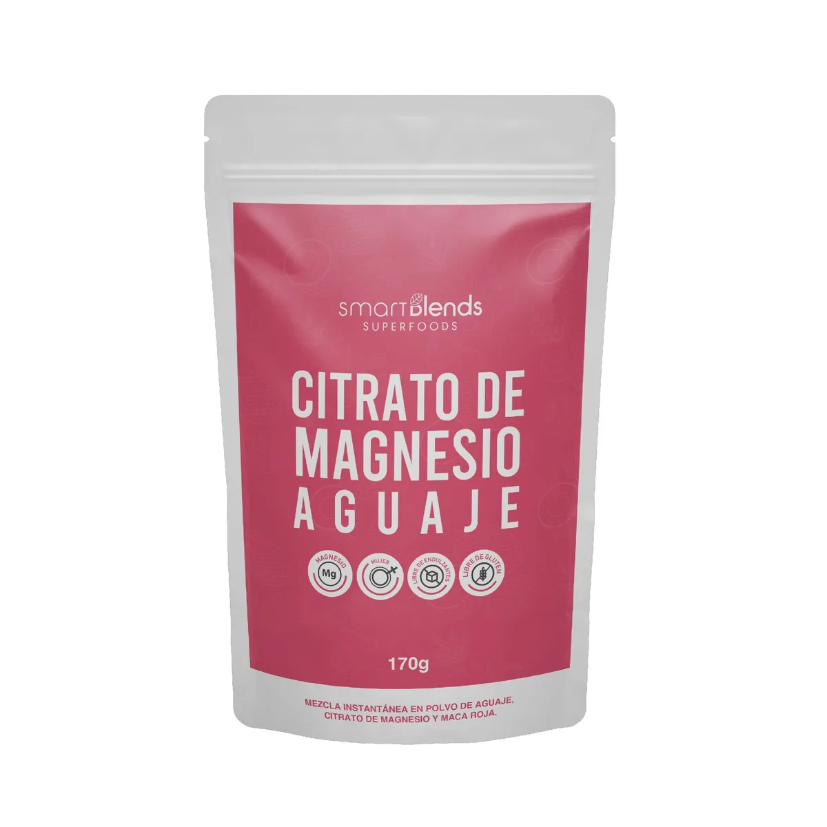 GENERICO - CITRATO DE MAGNESIO AGUAJE SMART BLENDS 170GR