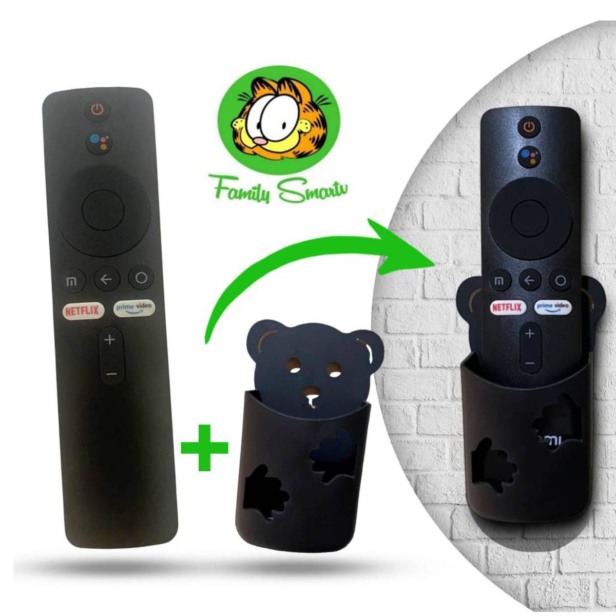 GENERICO - Control Remoto Generico para  Xiaomi Stick MDZ-24-AA  Soporte de pared