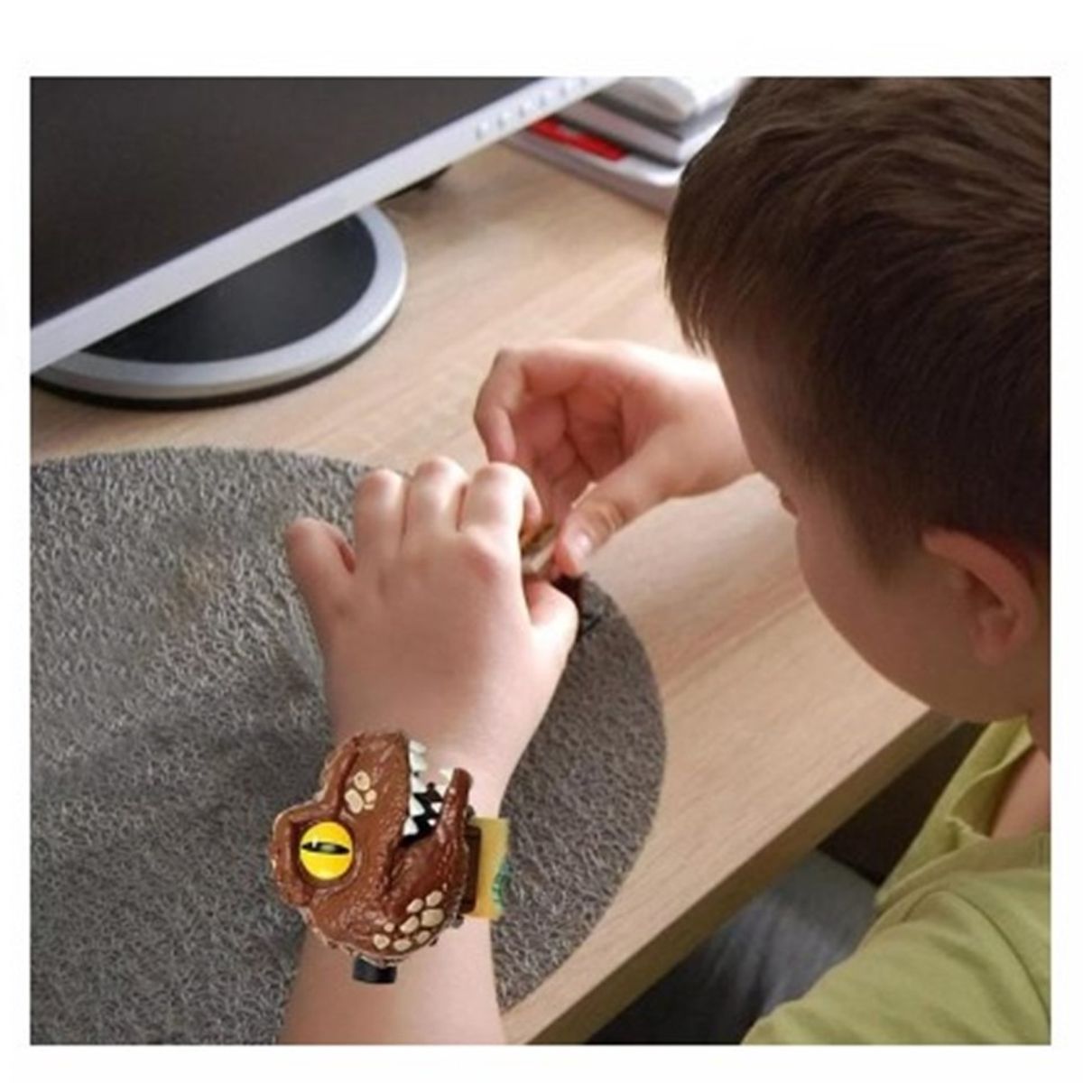 GENERICO - Reloj de proyección de dinosaurio para niños A1