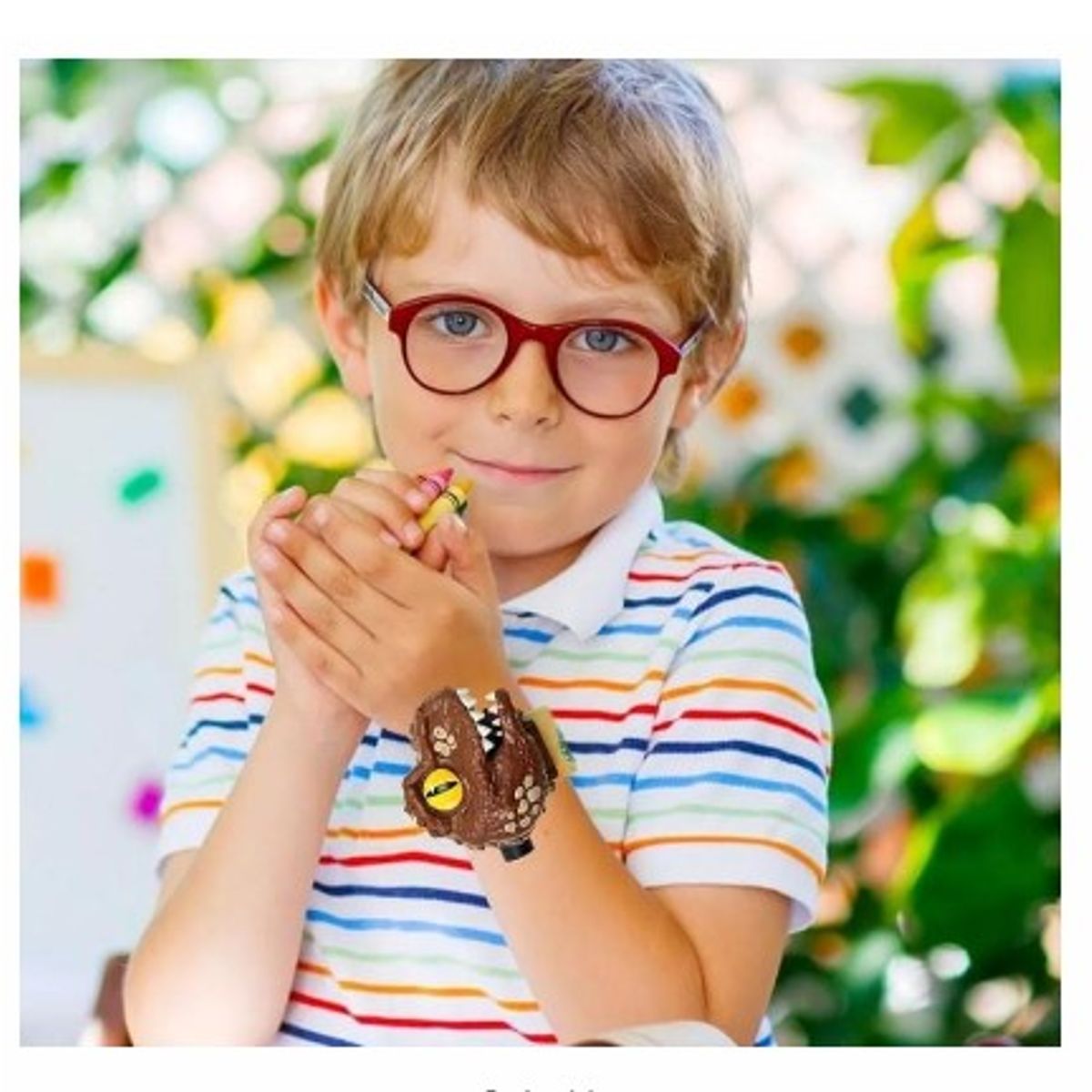 GENERICO - Reloj de proyección de dinosaurio para niños A1