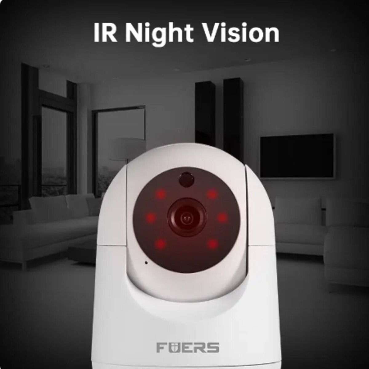 GENERICO - Monitor de Bebé Cámara Ip Wifi 720p Visión Nocturna