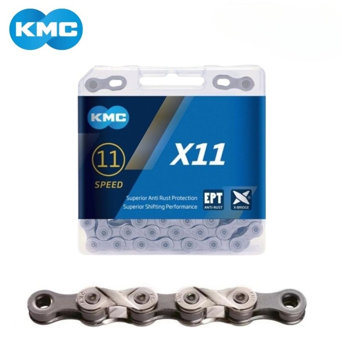 KMC - CADENA DE TRANSMISION PARA BICICLETA KMC X11