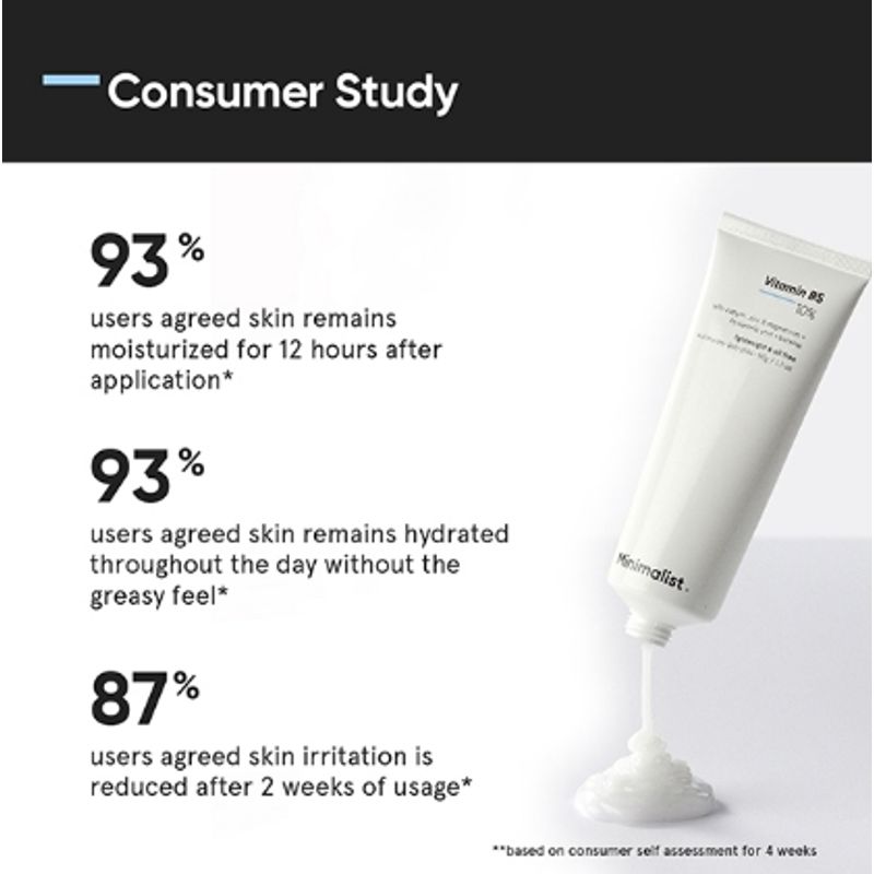 MINIMALIST - Crema Hidratante Facial Vitamin B5 10 Minimalist.-