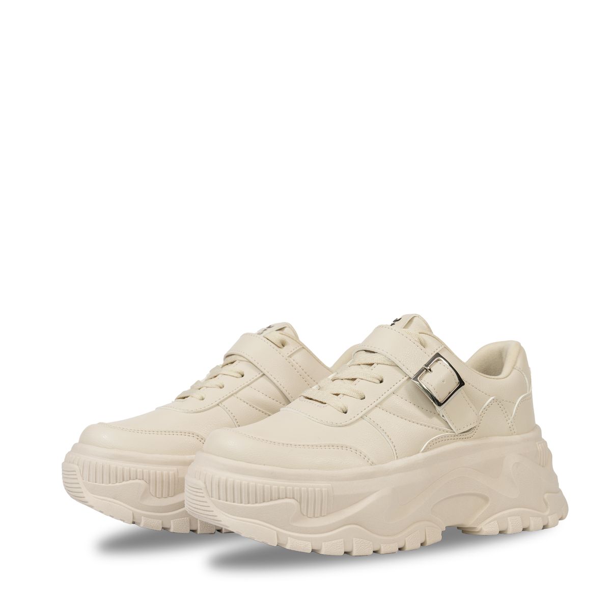 BASHIRA - Zapatilla para dama Kenia Beige