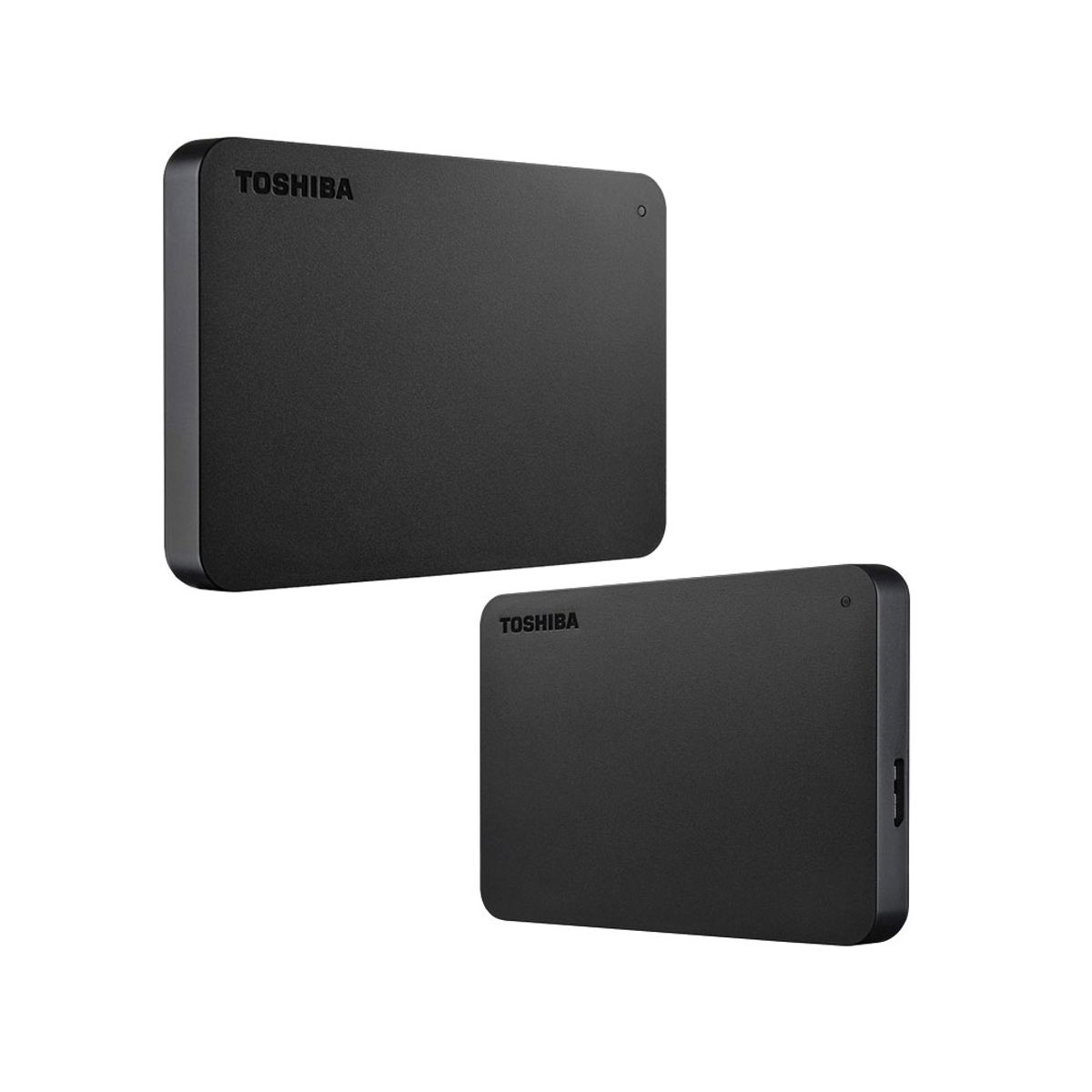 TOSHIBA - Disco duro externo Toshiba Canvio Basics, 1 TB, USB 3.0, 2.5", Negro.